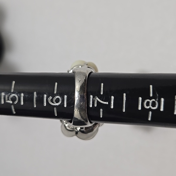 ALDO ROSE AND RHINESTONES STATEMENT RING - Picture 8 of 8